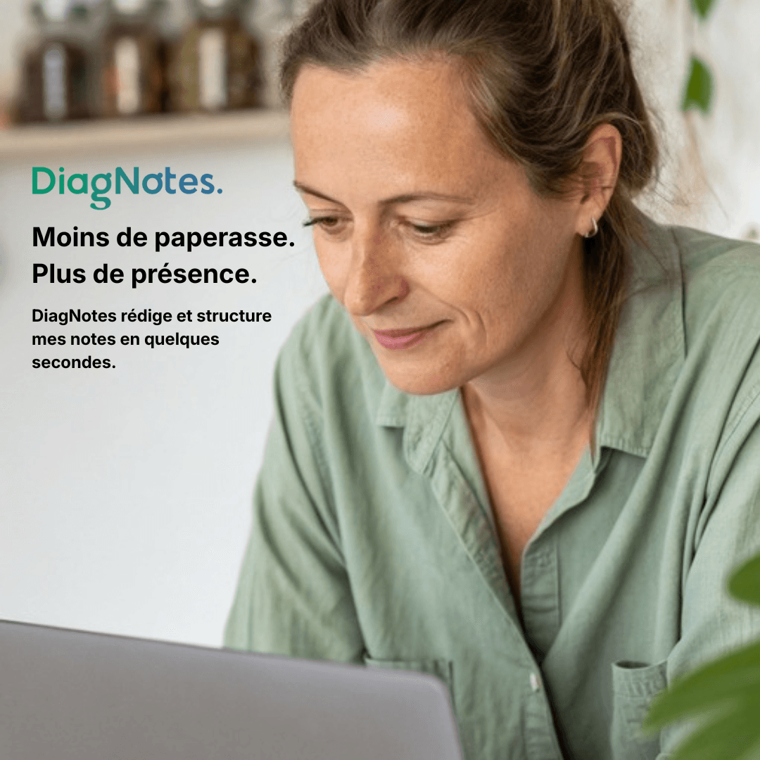 Visuel à partager : Moins de paperasse. Plus de présence.